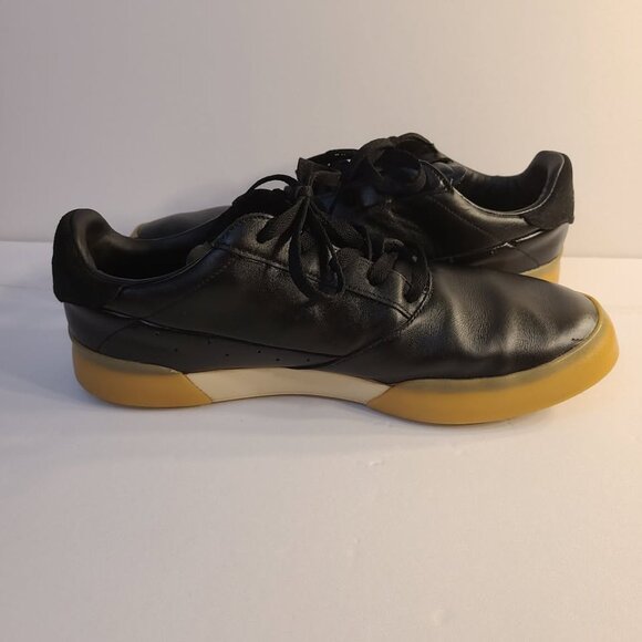 Adidas Adicross Retro Mens Size 11.5 Black Athletic Spikeless Golf Shoes EE9163 - Picture 8 of 10